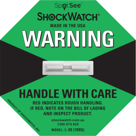 ShockWatch fra Elcon Broker L 30 - ShockWatch Grønn